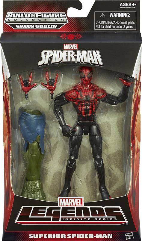 Marvel Legends Superior Spider Man Green Goblin Build A Figure