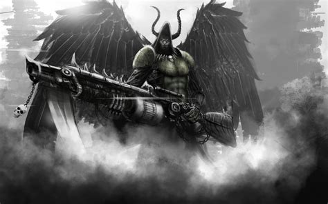 Demon With Wings And Horn Wallpaper 12476 Baltana