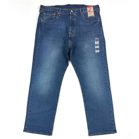 Levis Levis 501 93 Straight Leg 38x30 Dark Blue Jeans Button Fly Grailed