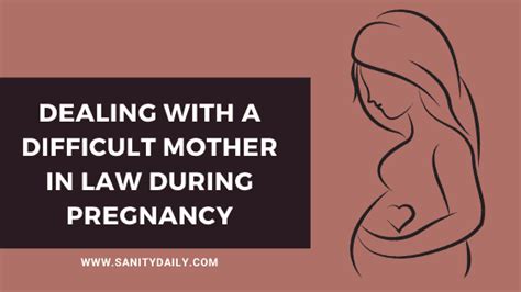 Dealing With A Difficult Mother In Law During Pregnancy7 Ways