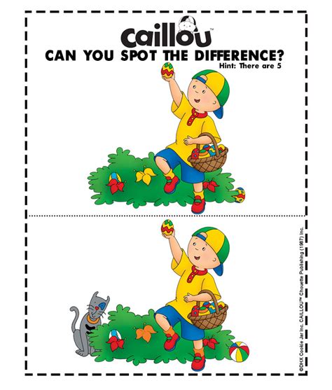 Spot The Difference Puzzles Printable With Answers