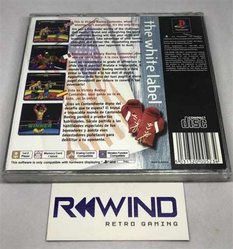 Victory Boxing Contender Ps1 Rewind Retro Gaming