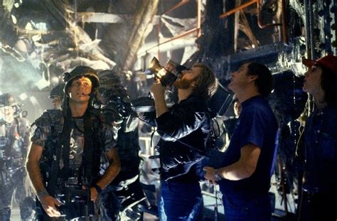 The Behind The Scenes Pic Of The Day From James Camerons Aliens Aliens 1986 Aliens Movie