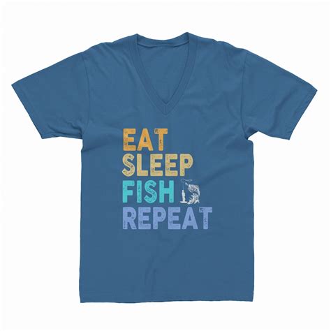 Eat Sleep Fish Repeat Fishing Hoodies Or T Shirt Customizable Etsy Canada