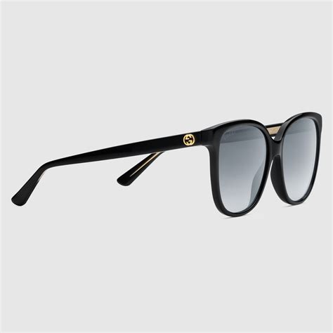square frame acetate sunglasses gucci women s square and rectangle 434091j07401011