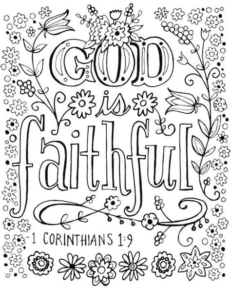 11 Faith Coloring Pages For Adults Happier Human