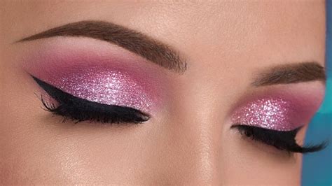 Pink Glitter Makeup Tutorial
