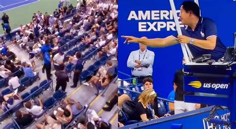 Fan Ejected From Us Open Over His Disgusting Behavior