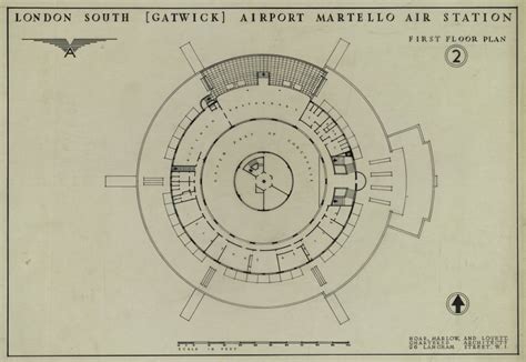Design For Gatwick Airport First Floor Plan Of The Terminal Building