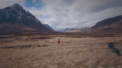 Glencoe Drone Aerial Video Scottish Highlands