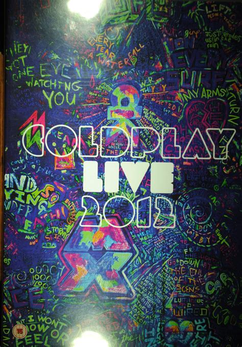 Coldplay Live 2012 Dvdcd