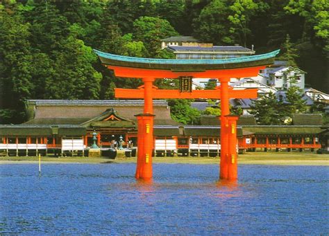 Postcards On My Wall Itsukushima Shinto Shrine Japan Unesco