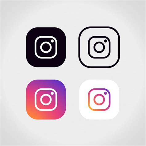 Instagram Logo Collection Ai Eps Vector Uidownload
