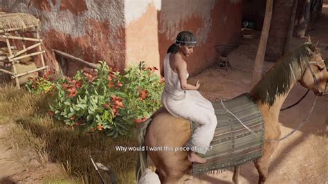 Assassin S Creed Origins Tried To Warn Her Youtube