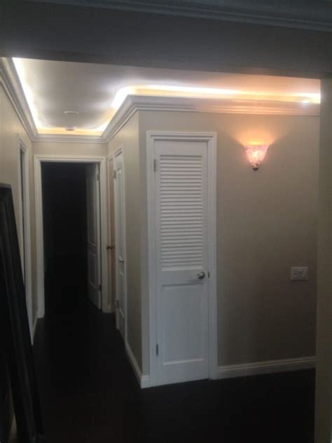 Give any room the mood you are looking for by installing led lights to your ceiling molding. Pin by Sarah Polenick on #flood reno 2018 | Crown molding ...