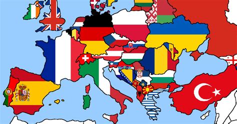 Countries By Bordering Flags 1 Land Border Quiz By Trev19