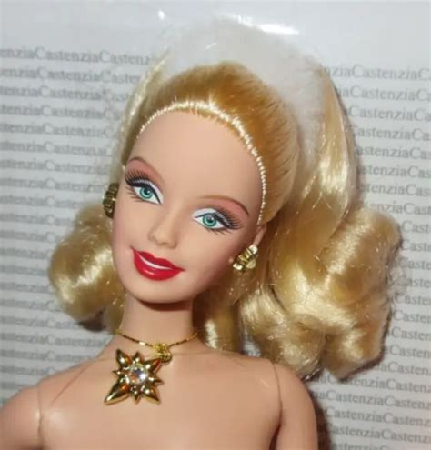 M96 NUDE TLC Barbie 2007 Model Muse Blonde Green Eyes Holiday Ceo Doll