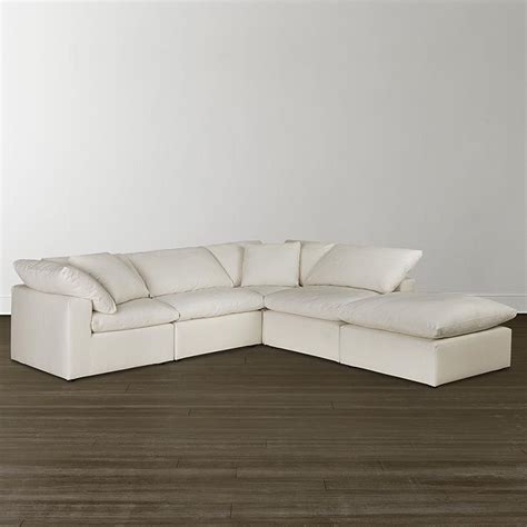 Bassett Furniture Envelop L Shaped Sectional Double Chaise Sectional