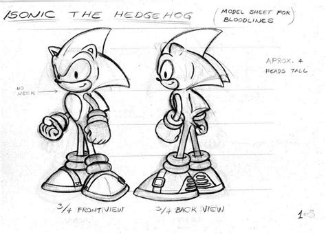 Sonic Character Sheet 01 By Scificat On Deviantart