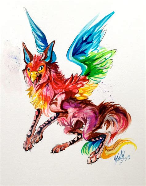 Rainbow Griffin By Lucky978 On Deviantart