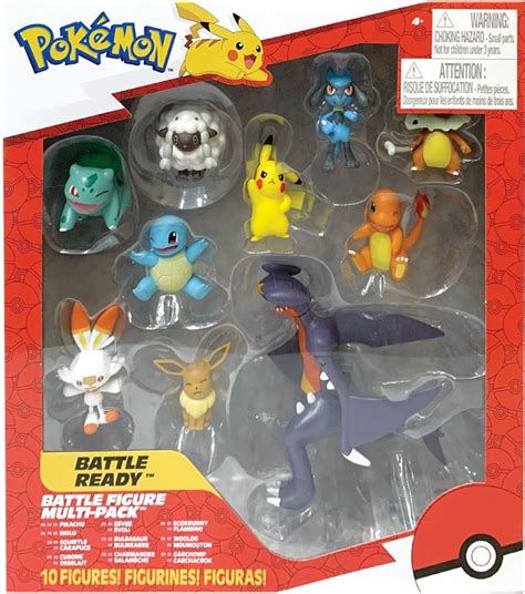 Pokemon Battle Figure Multi Pack 10 Pokemon Figurer 5 Og 11 Cm Pkw2567