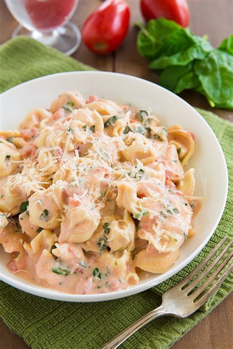 Creamy Spinach Tomato Tortellini Cooking Classy