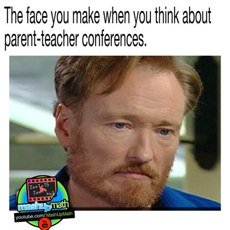 Good Luck To All Of The Teachers Out There On Parent Teacher Conference
