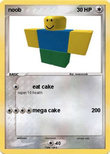 Pokémon Noob 765 765 Eat Cake My Pokemon Card