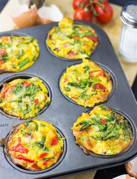 Breakfast Egg Muffins 4 Tasty Ways Low Carb High Protein