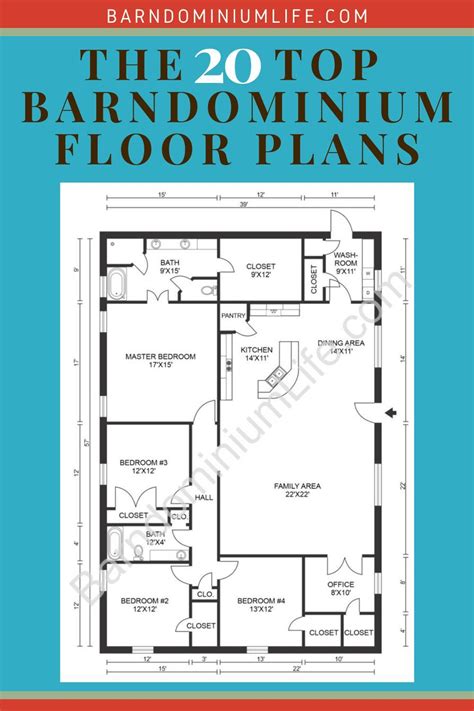 Top 20 Barndominium Floor Plans Artofit