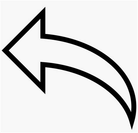 White Curved Arrow Png Graphic Download White Curved Arrow Png Png