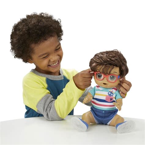 Baby Alive Step ‘n Giggle Baby Brown Hair Boy Doll Baby Alive