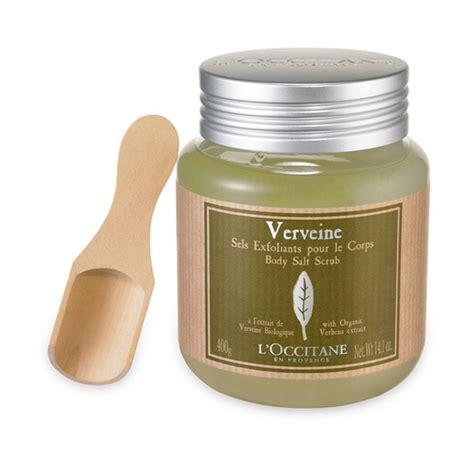 Gave to mom for mother's day. L'Occitane Verbena Body Salt Scrub | SkinStore