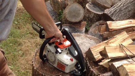 Stihl 012 Tophandle Chainsaw Youtube