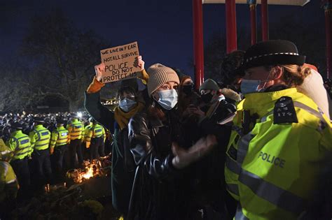 Uk Police Under Pressure Over Clashes At Vigil For Woman Allegedly Killed By Cop The Times Of