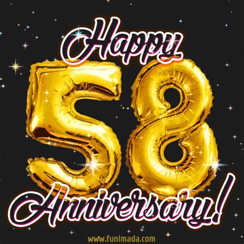 58 Wonderful Years 58th Anniversary 