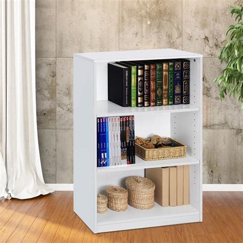 Maybe you would like to learn more about one of these? Llytech Inc JAYA 3-Shelf White Open Bookcase-14151R1WH ...