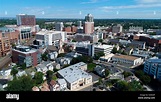 Aerial View of Downtown New Brunswick, New Jersey Stock Photo - Alamy