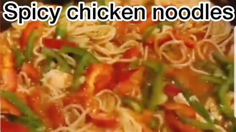 Diy Spicy Chicken Noodles Recipe Hot Sex Picture