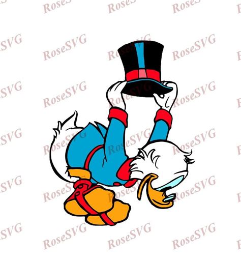 Scrooge Mcduck Ducktales Svg 4 Svg Dxf Cricut Silhouette Cut File