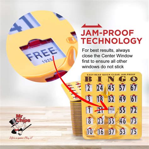 Buy Mr Chips Jam Proof Easy Read Quick Clear Large Print Fingertip