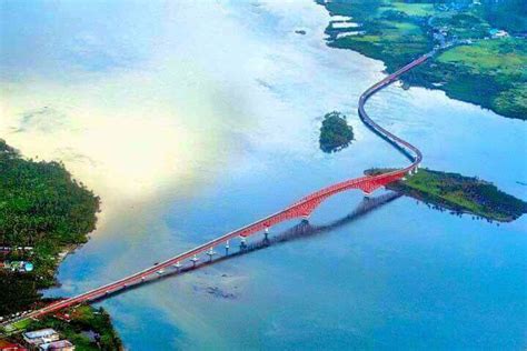 San Juanico Bridge Philippines Longest Bridge Leyte Philippines Samar
