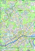 radweit: Frankfurt(Main), Stadtplan mit Fahrradrouten und Einbahnstraßen