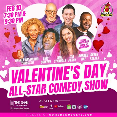 Valentines Day All Star Comedy Show 930 Pm Show