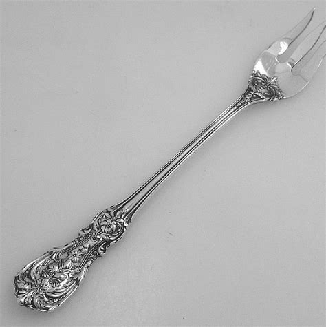 These elegant forks are 5 1/2 long. Francis I Sterling Silver Cocktail Fork Reed & Barton ...