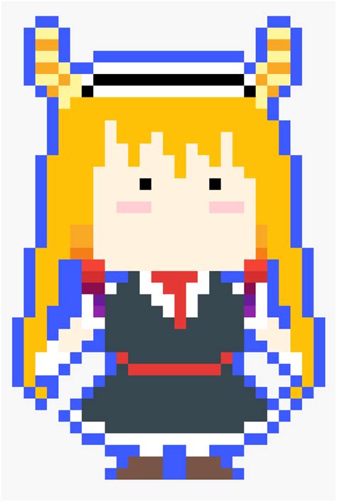 Chibi Pixel Art Anime Hd Png Download Kindpng