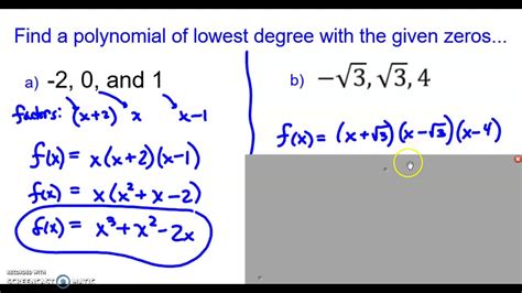 Find All Real And Complex Solutions Of The Polynomial Equation
