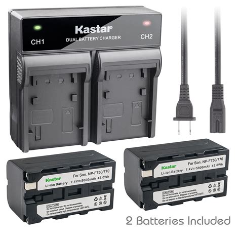 kastar battery ac quick charger for sony np f750 ccd tr3300 ccd tr414 ccd tr427 ebay