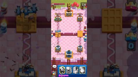 Some Defencive Efforts Clash Royale King Level 8 Game Play Fun Games