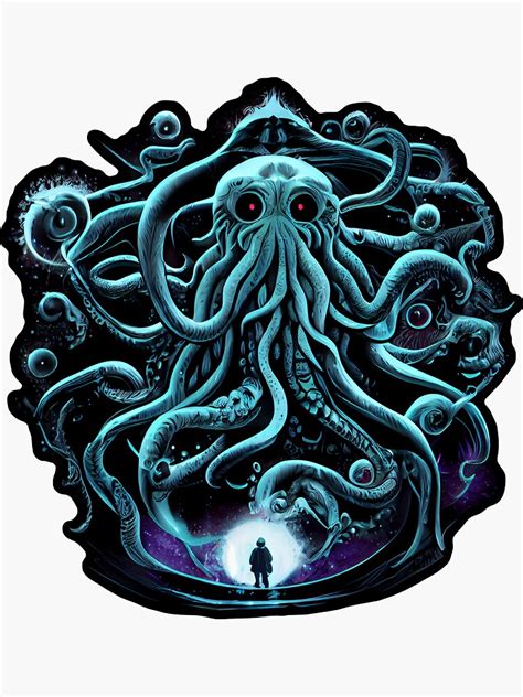 Cthulhu Calls The Dreamers Sticker For Sale By Artsysharo Redbubble